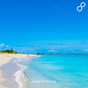 Turks and Caicos gode di un clima tropicale con temperature calde tutto l'anno