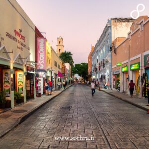 Paseo de Montejo: un vialone di eleganza europea