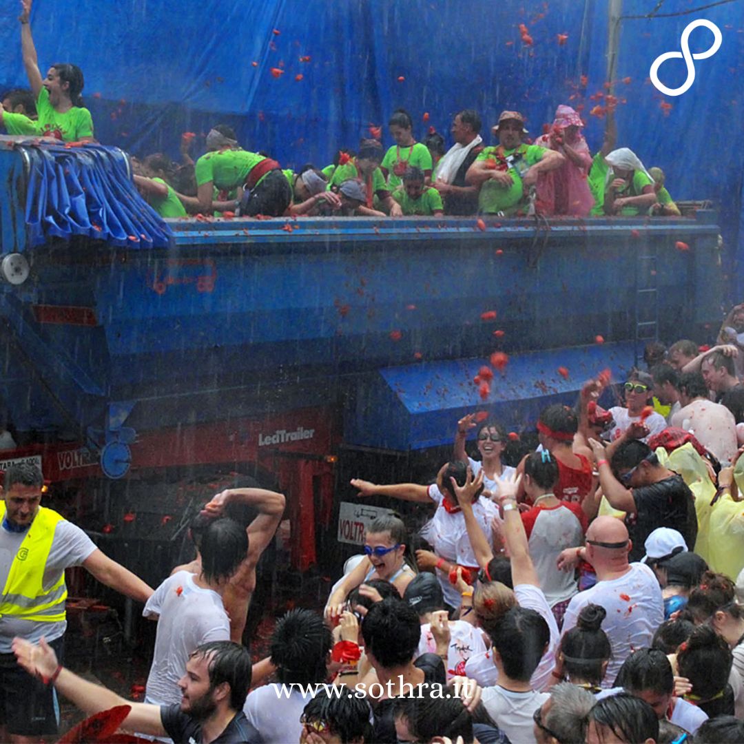 La Tomatina di Buñol: la festa del pomodoro in Spagna